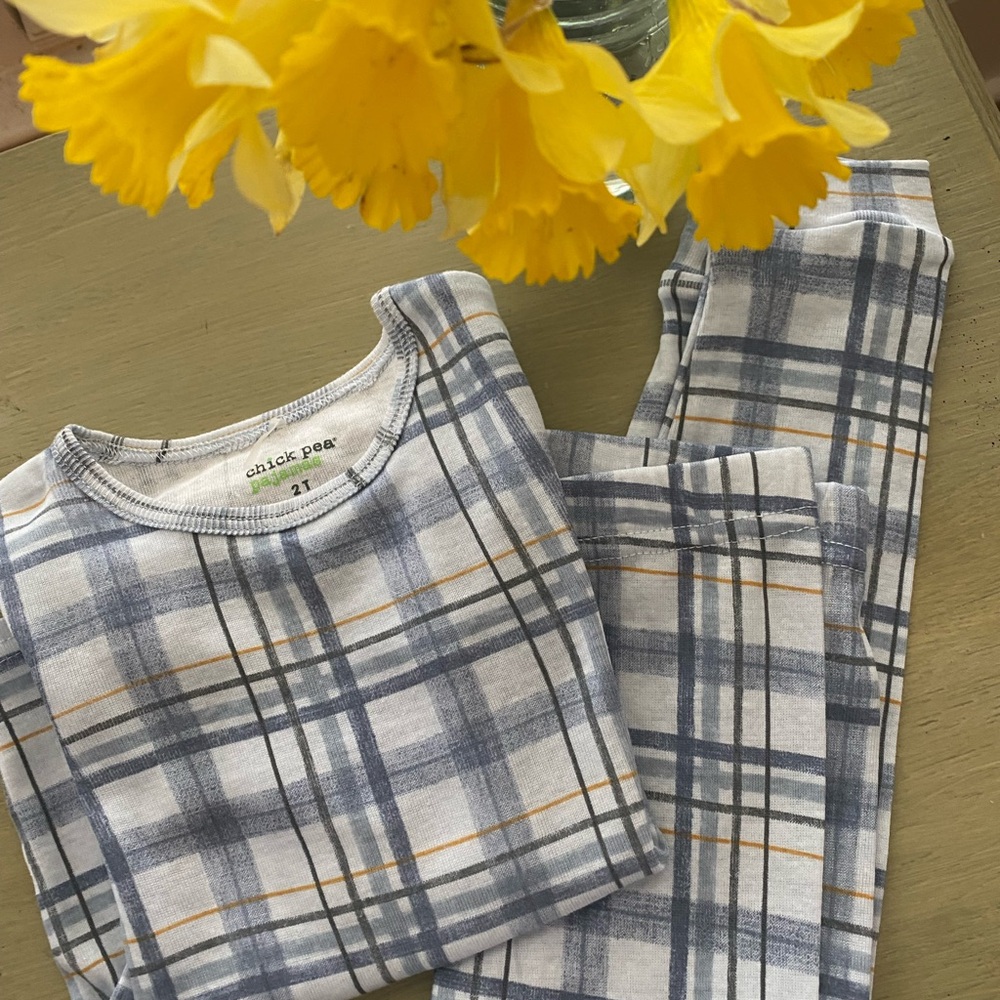 Chick Pea Plaid Pajama Set